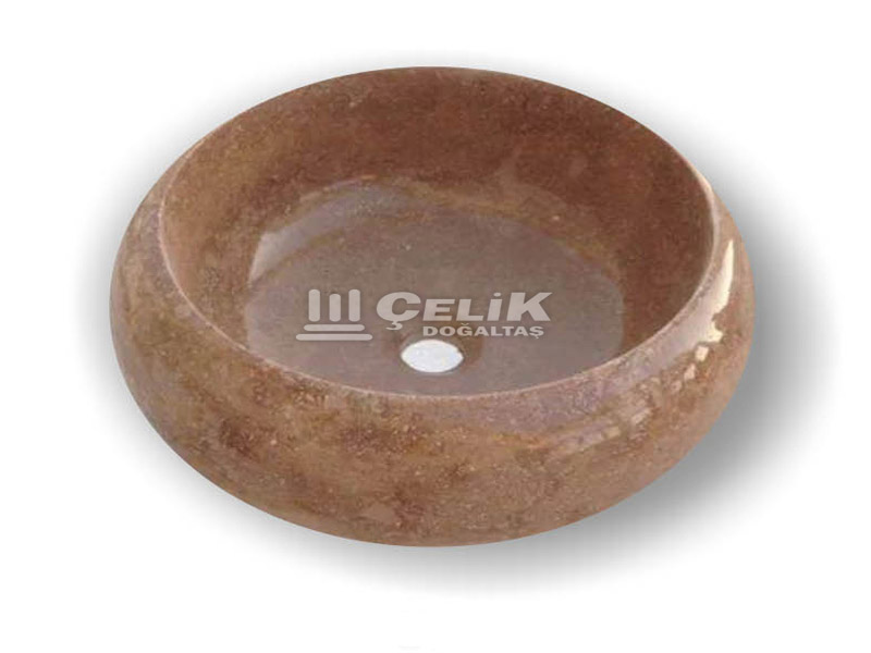 Round Marble Washbasin 02