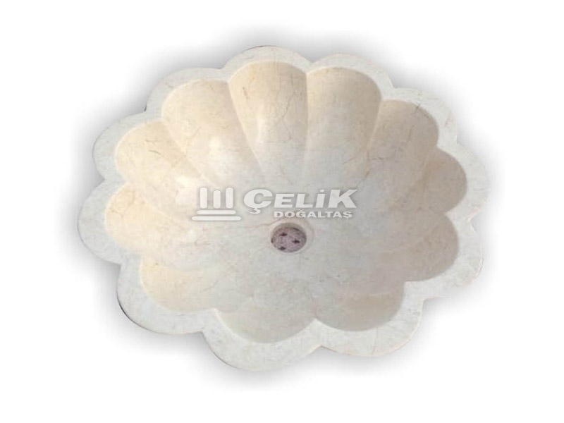 Round Marble Washbasin 04