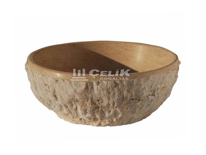Round Marble Washbasin 07