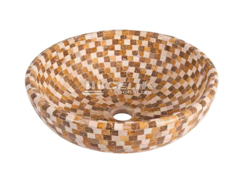 Round Marble Washbasin 08
