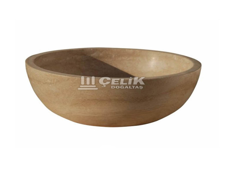 Round Marble Washbasin 09