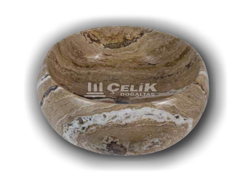 Round Marble Washbasin 14