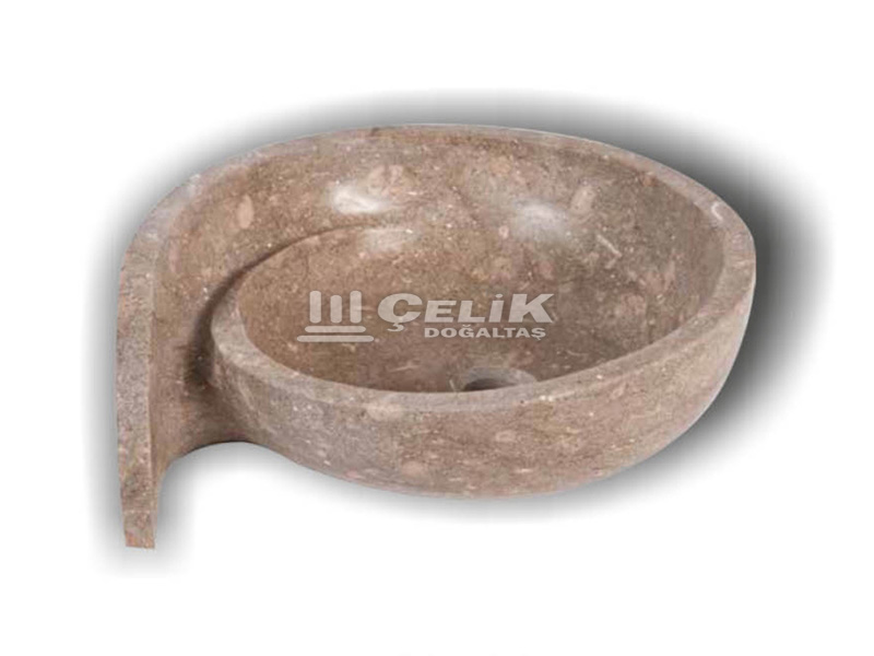 Round Marble Washbasin 16