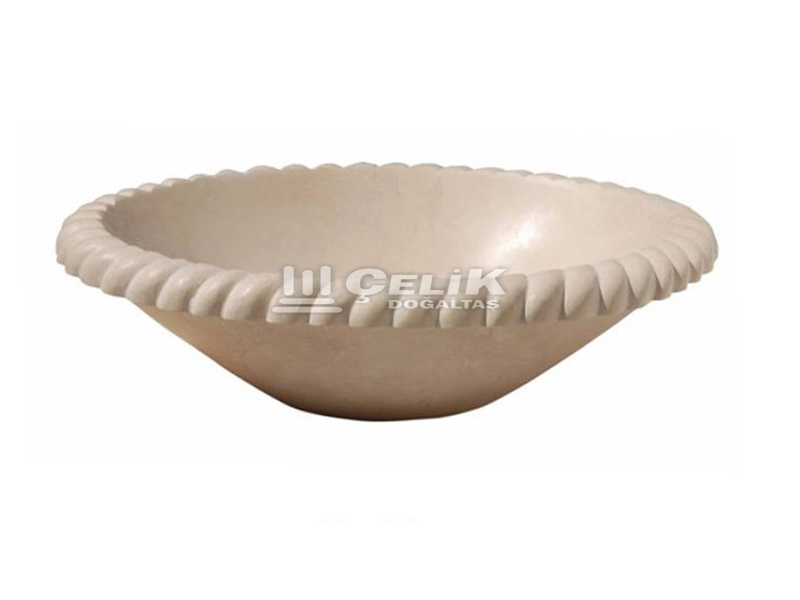Round Marble Washbasin 53