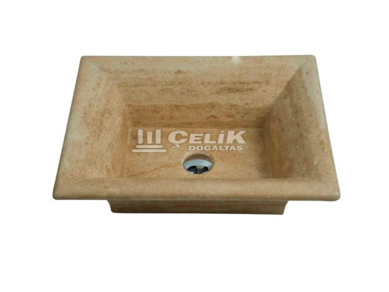 Edged Marble Washbasin 21