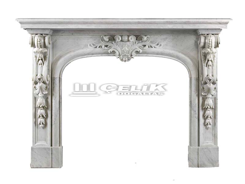 Marble Fireplace 08